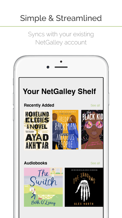 NetGalley Shelf screenshot 3