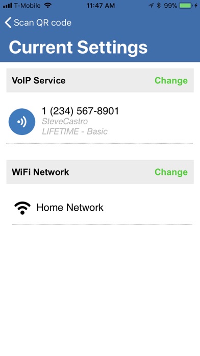 netTALK Setup screenshot 1