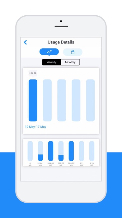 Network Data Usage Tracker screenshot 1