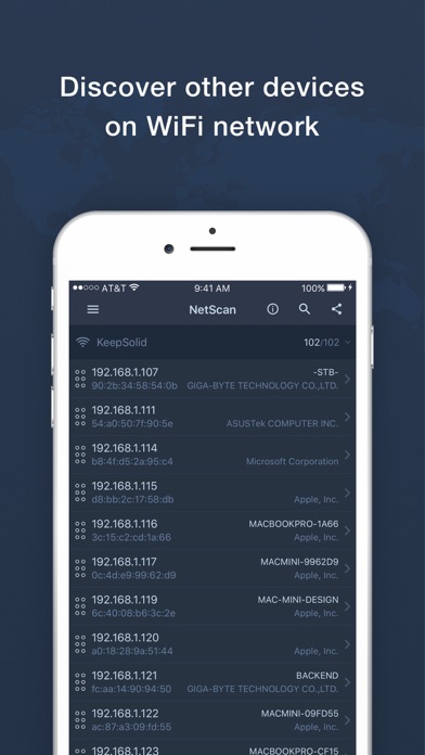 Network Tools by KeepSolid screenshot 3