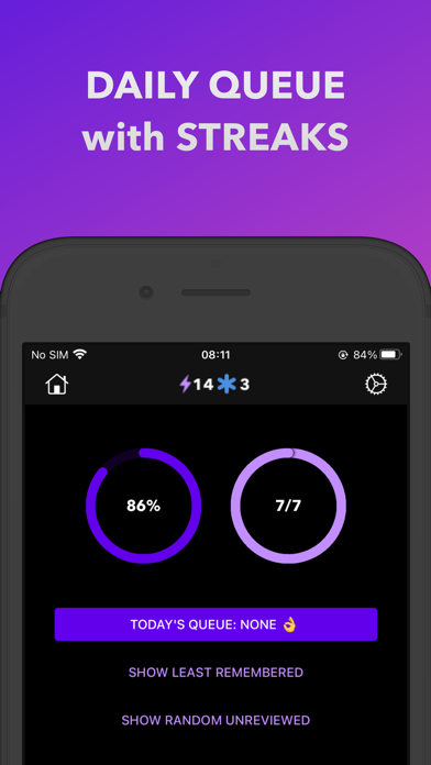 NeuraCache Spaced Repetition screenshot 1