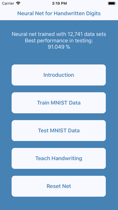 Neural Net for Handwriting screenshot 1