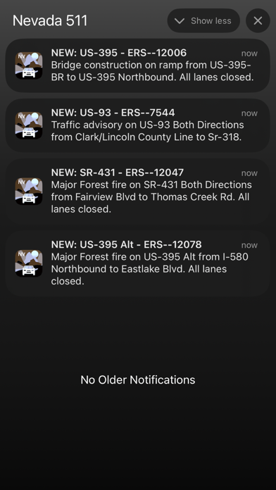Nevada 511 Road Conditions screenshot 3