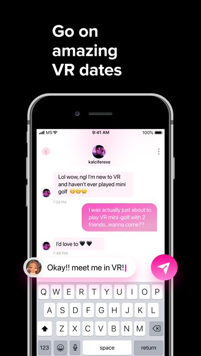 Nevermet - VR Dating Metaverse screenshot 2
