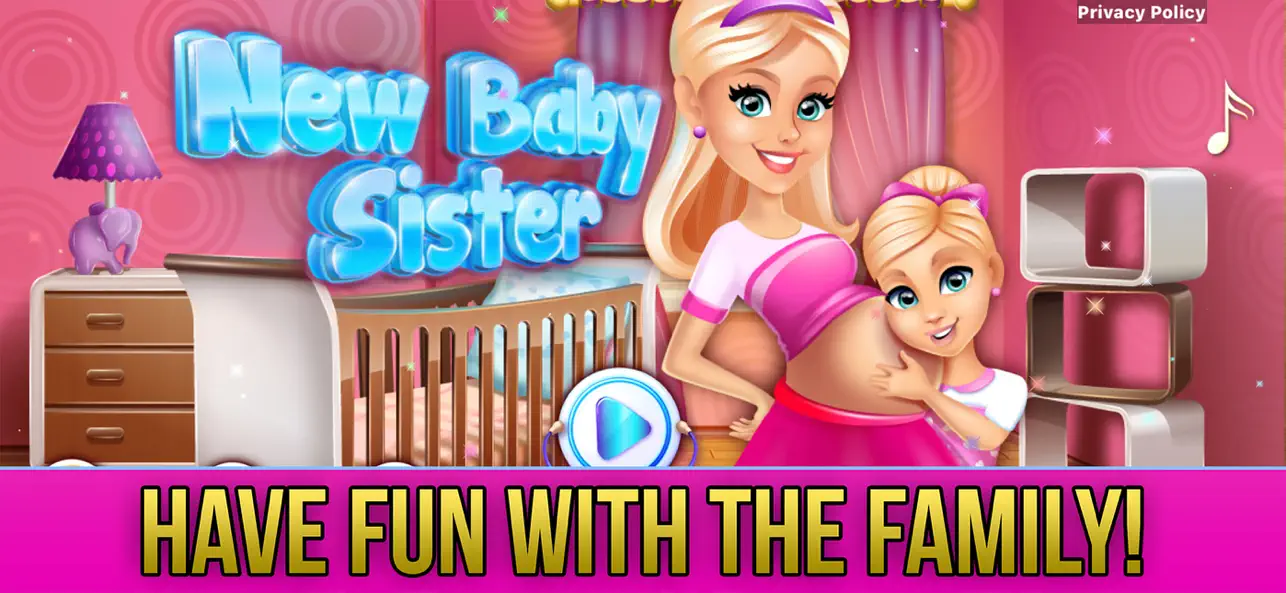 New Baby Sister: Mommy Games screenshot 3