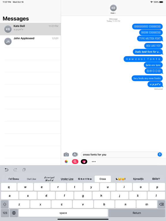 New Fonts for iPhone screenshot 2