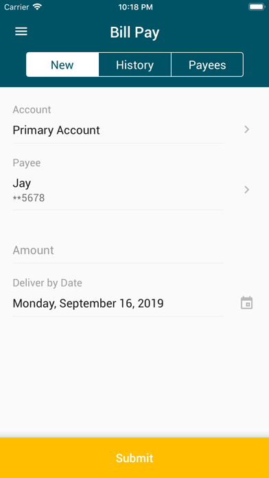 New Horizons CU Mobile Banking screenshot 2
