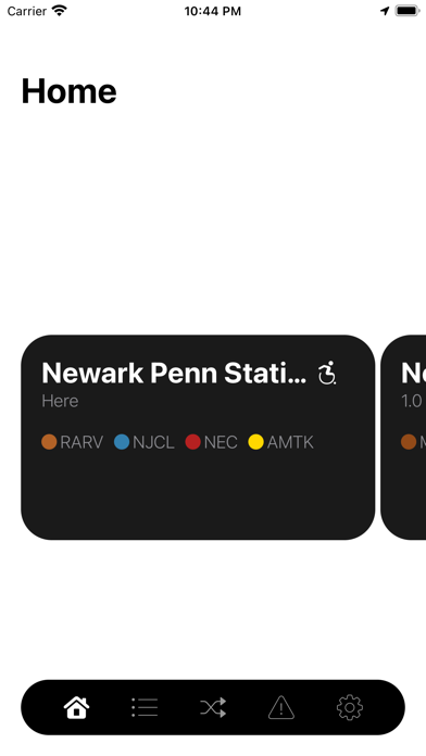 New Jersey Rail Departures screenshot 4