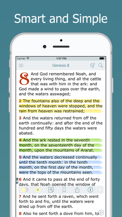 New King James Version Bible screenshot 4