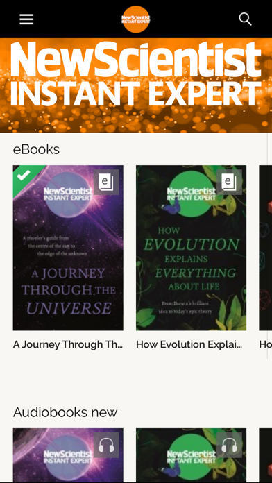 New Scientist Instant Expert screenshot 5
