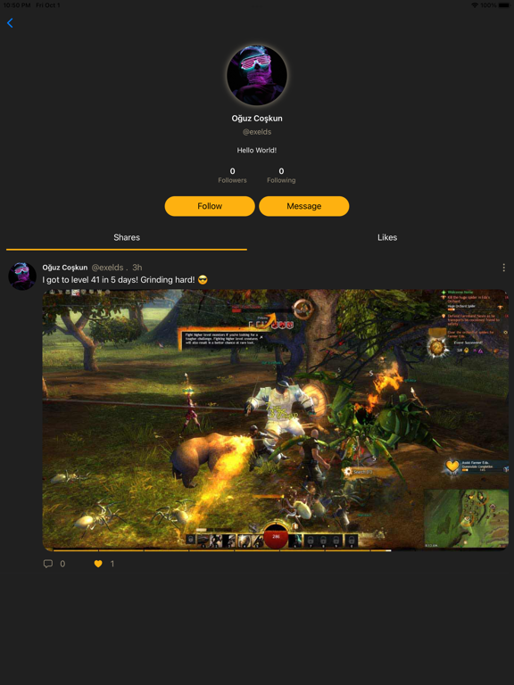 New World Network for MMORPGs screenshot 1