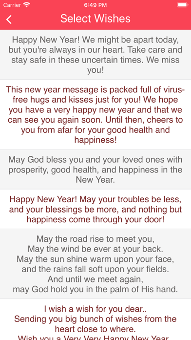 New Year Images & Wishes screenshot 1