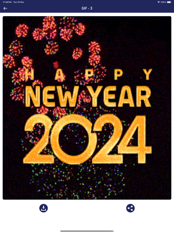 New Year Wishes & Cards screenshot 3