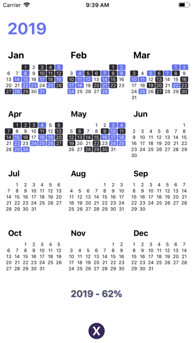New Year's Resolutions Tracker screenshot 2