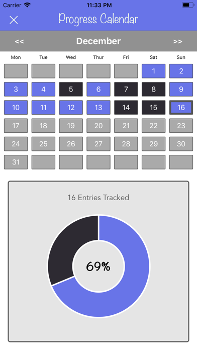 New Year's Resolutions Tracker screenshot 5