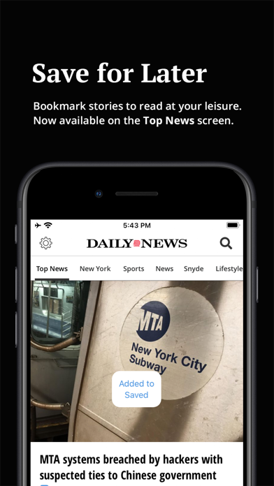 New York Daily News screenshot 2