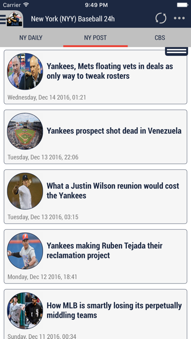 New York (NYY) Baseball 24h screenshot 3