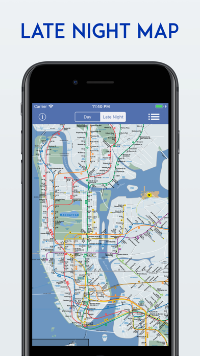 New York Subway Map MTA NYC screenshot 2