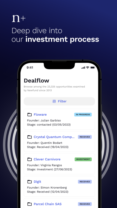 Newfund screenshot 2