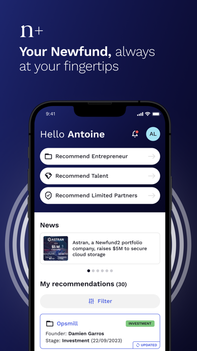Newfund screenshot 3