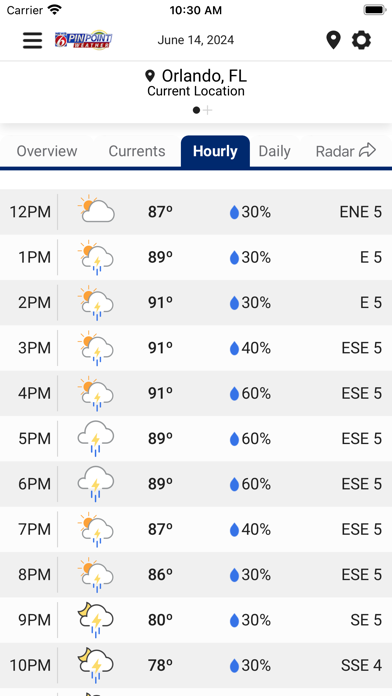 News 6 Pinpoint Weather WKMG screenshot 3