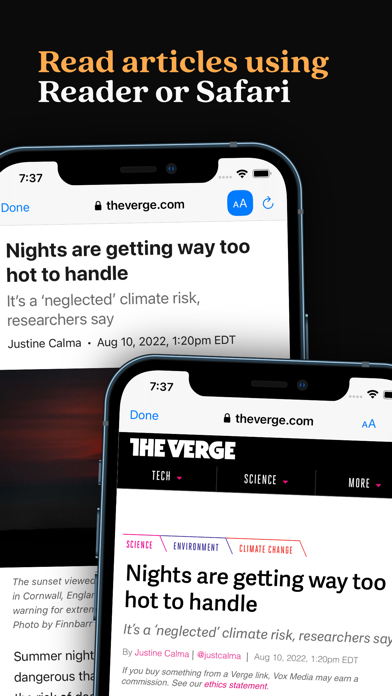 NewsFlash RSS screenshot 2