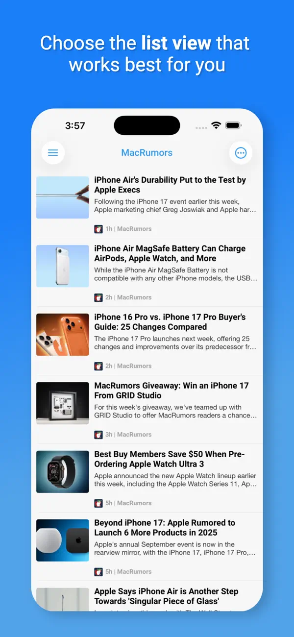 Newsify: RSS Reader screenshot 3