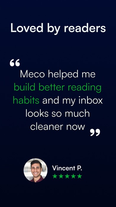 Newsletter Reader by Meco screenshot 1