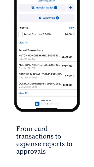 Nexonia Expenses screenshot 5