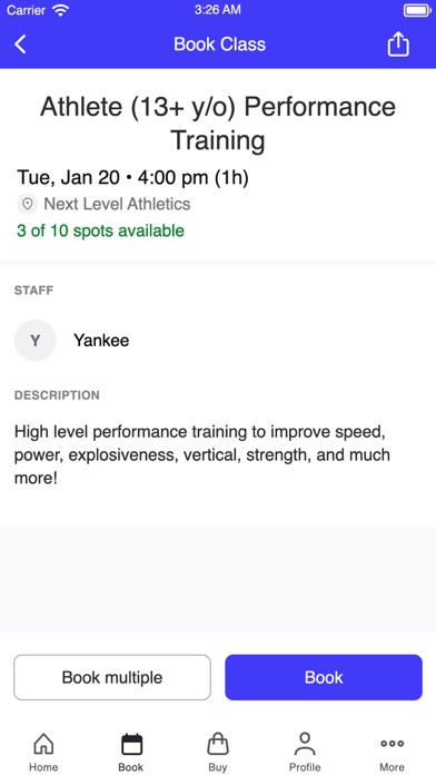 Next Level Athletics, OK screenshot 1
