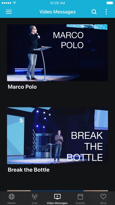 Next Level Church App screenshot 1