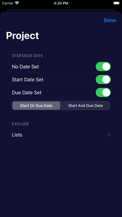 Next2Do screenshot 4