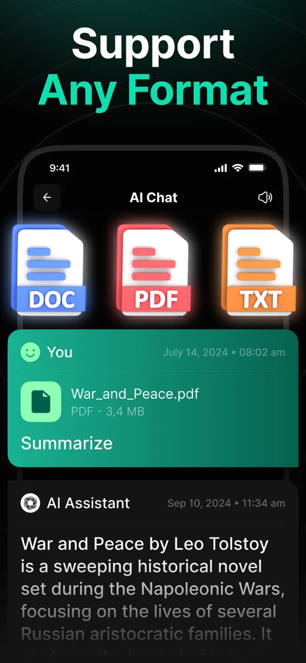 NextGen AI Chat Assistant screenshot 1