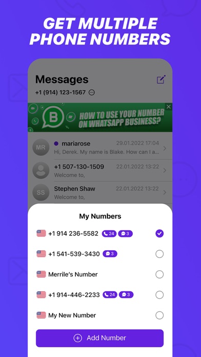 Nextline - Second Phone Number screenshot 2