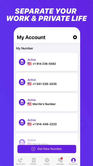 Nextline - Second Phone Number screenshot 1