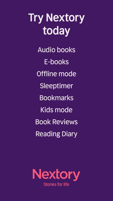 Nextory: Audiobooks & E-books screenshot 1
