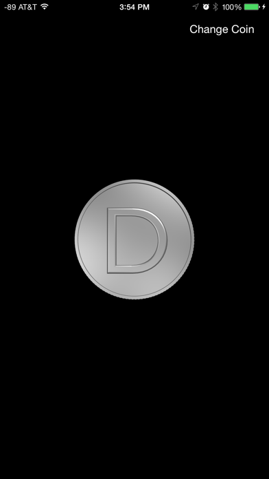 nFinite Coin: n-Sided Coin Flip App screenshot 1