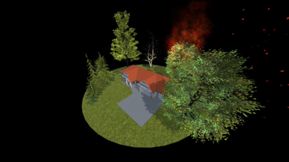 NFPA Wildfire Risk Simulator screenshot 1