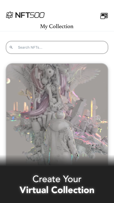 NFT500 - NFT Art Museum screenshot 2