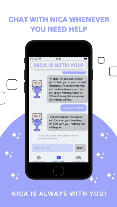 Nica - Panic Attack Relief Aid screenshot 2