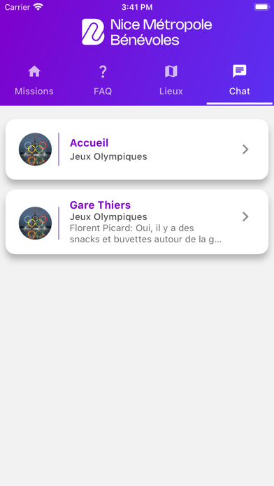 Nice Métropole Bénévoles screenshot 2