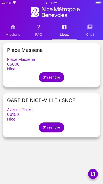 Nice Métropole Bénévoles screenshot 3