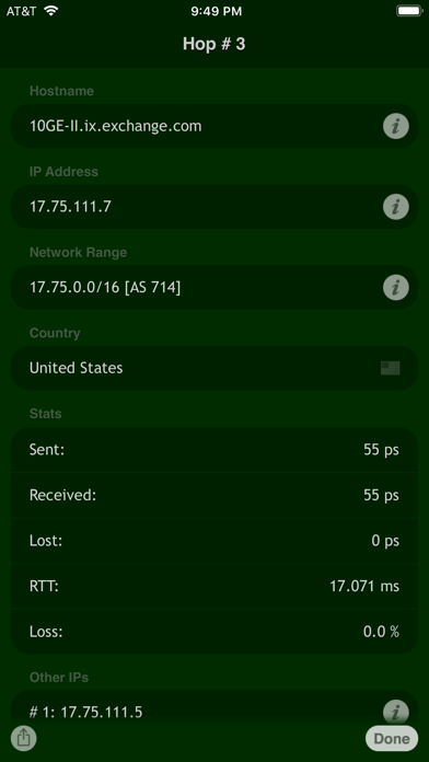 Nice Trace - Traceroute screenshot 4