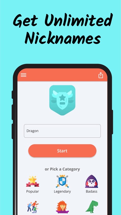 Nickname Fire: Nickfinder App screenshot 2