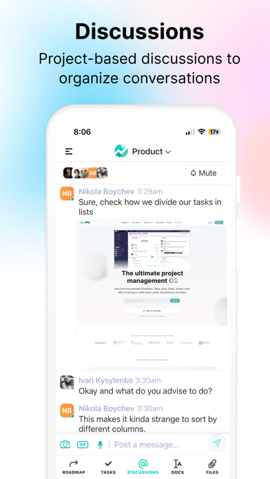 Nifty: Manage Projects & Tasks screenshot 5