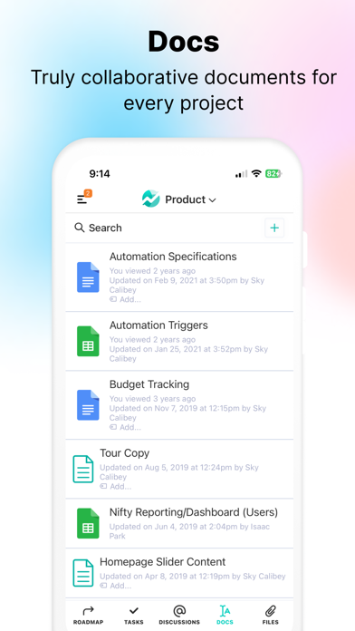 Nifty: Manage Projects & Tasks screenshot 2