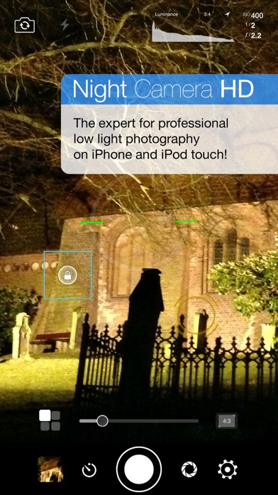 Night Camera HD screenshot 1