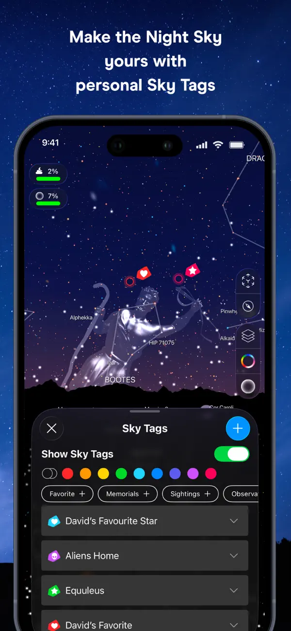 Night Sky screenshot 1