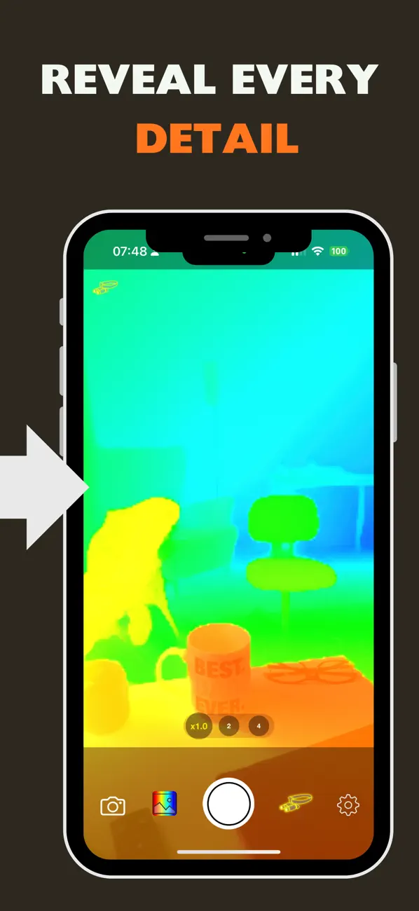 Night Vision - Thermal Camera screenshot 2