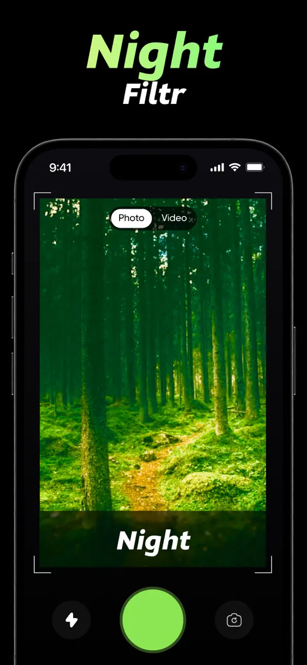 Night Vision Thermal Filter ㅤ screenshot 3